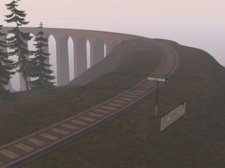 Barley Acre station in the grid afternoon