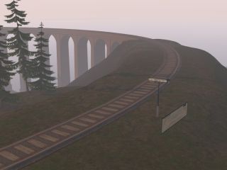 Barley Acre station in the grid afternoon