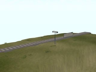 Damson Dale station at grid noon