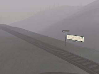Elmbourne station in the grid afternoon