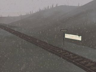Elmbourne station in the grid afternoon