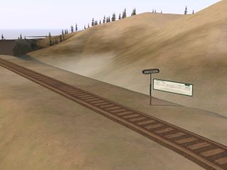 Elmbourne station in the grid afternoon