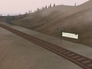 Elmbourne station in the grid afternoon