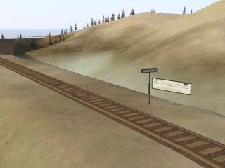 Elmbourne station in the grid afternoon