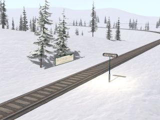 Fallow Common station in the grid afternoon