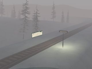 Fallow Common station in the grid afternoon