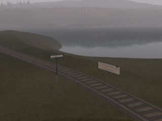 Fox Marsh station in the grid afternoon