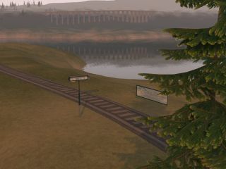 Fox Marsh station in the grid afternoon