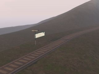 Ling Acre station in the grid afternoon