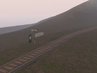 Ling Acre station in the grid afternoon