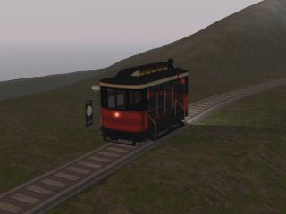 Ling Acre station in the grid afternoon