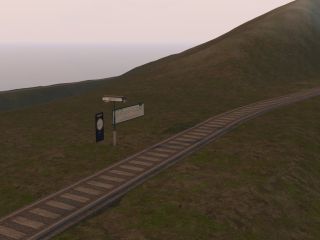 Ling Acre station in the grid afternoon