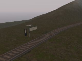 Ling Acre station in the grid afternoon