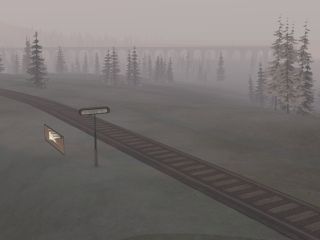 Ling Lea station in the grid afternoon
