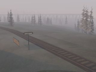 Ling Lea station in the grid afternoon
