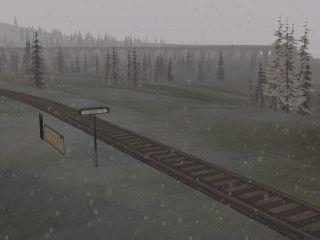 Ling Lea station in the grid afternoon
