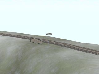 Mossy Brook station at grid noon