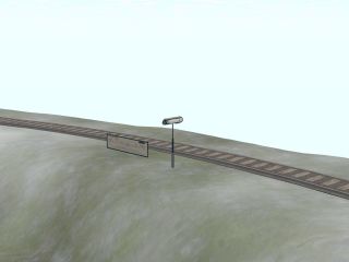 Mossy Brook station at grid noon