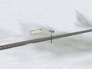 Rosebury station at grid noon
