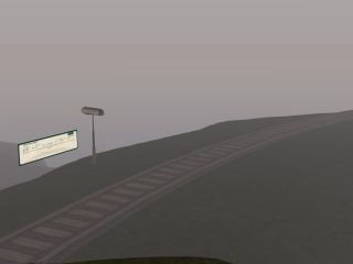 Rye Copse station in the grid afternoon