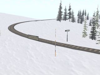 Silver Dale station at grid noon
