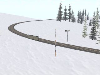 Silver Dale station at grid noon