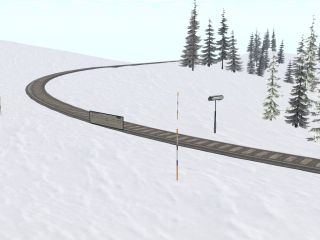 Silver Dale station at grid noon