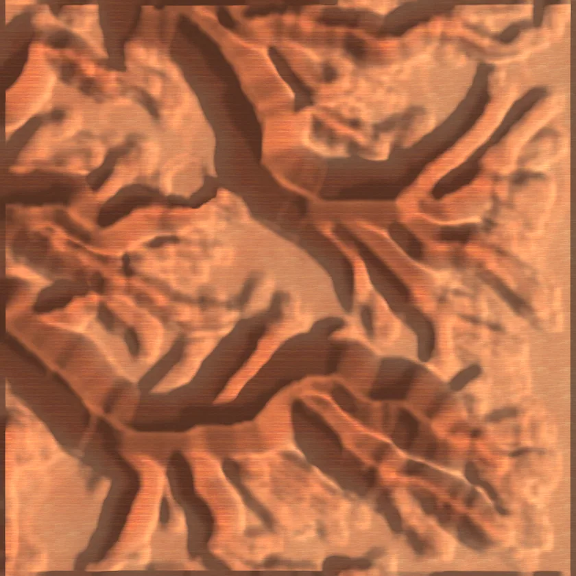 Drift Scar from above