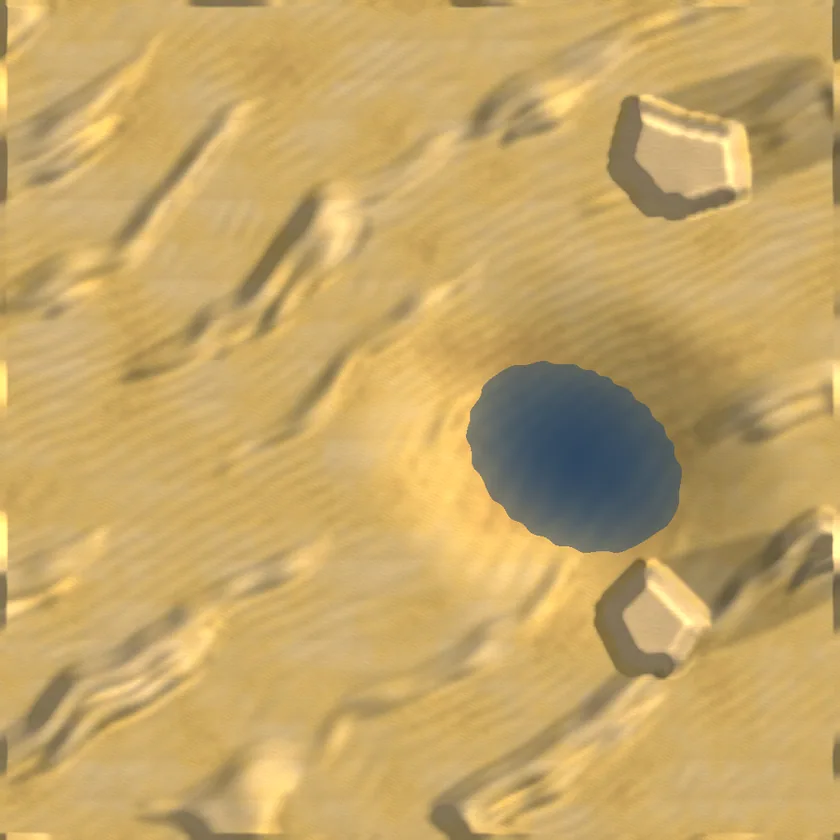 Honey Bank from above