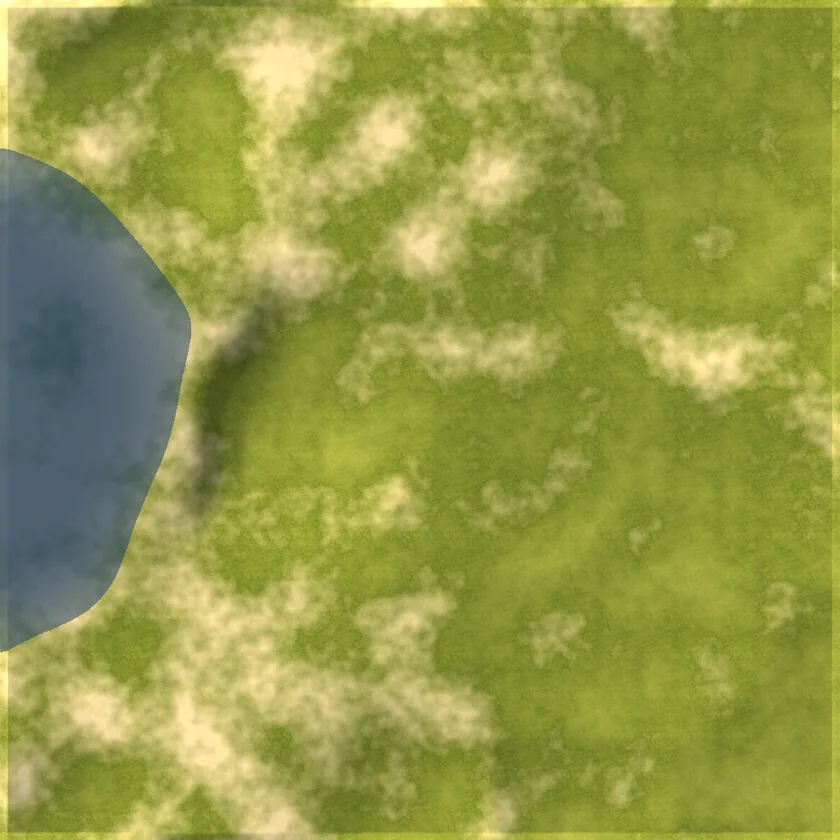 Oak Green from above