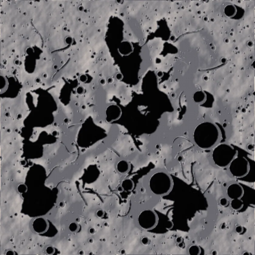 Oceanus Procellarum from above
