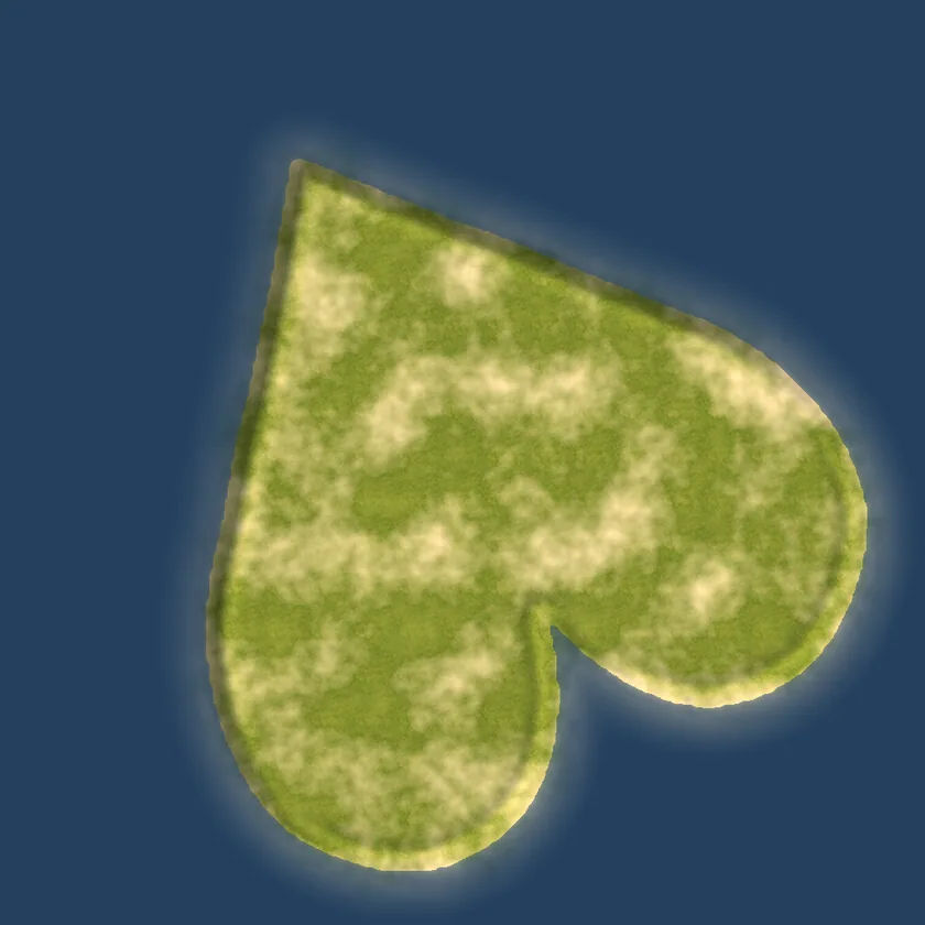 Pebble Reach from above