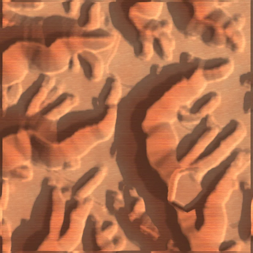 Red Cut from above