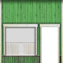 SKIMI - outside windows_green