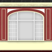 SKIMI - victorian build 1 - inside windows