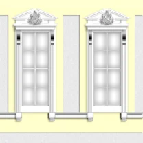 SKIMI - front 3. floor - clear windows