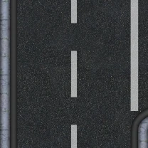 SKIMI - road tiles ws - straight for taxi stop 2