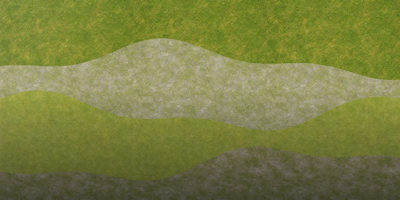 Meadowland Terrain Set in use