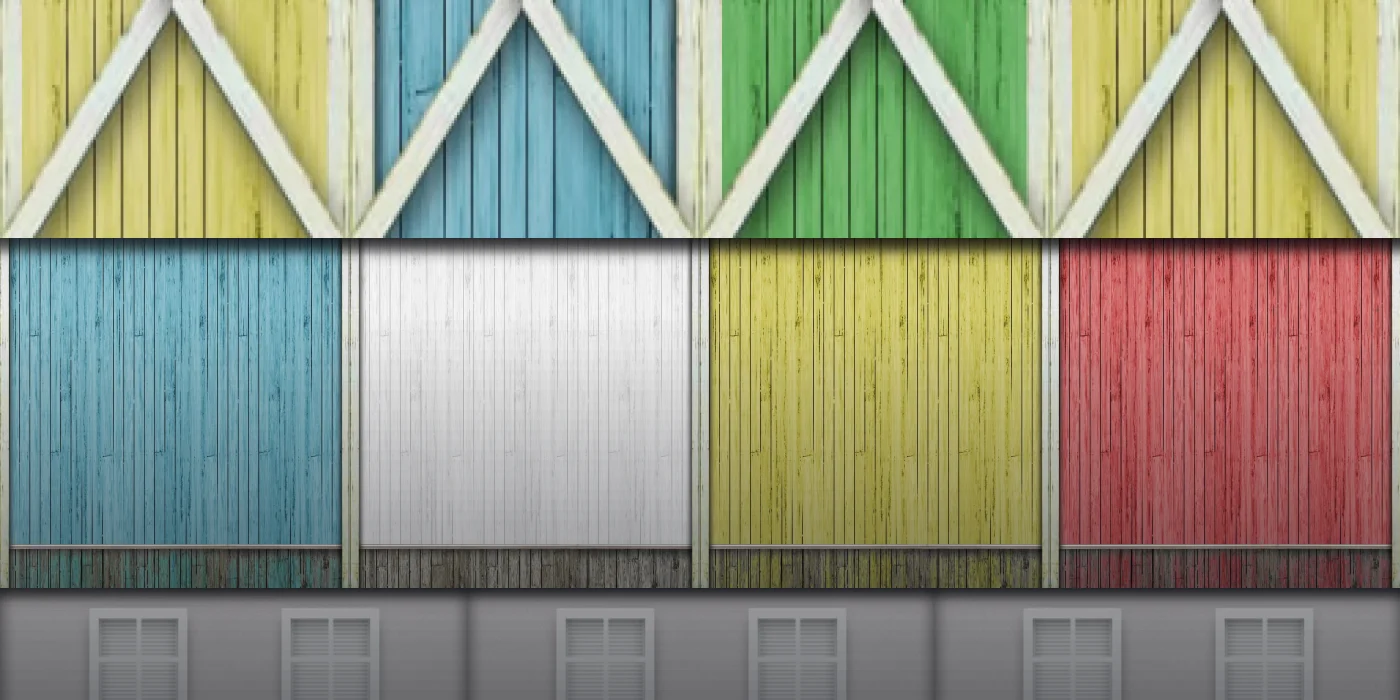 Dutch Village Housing Set in use