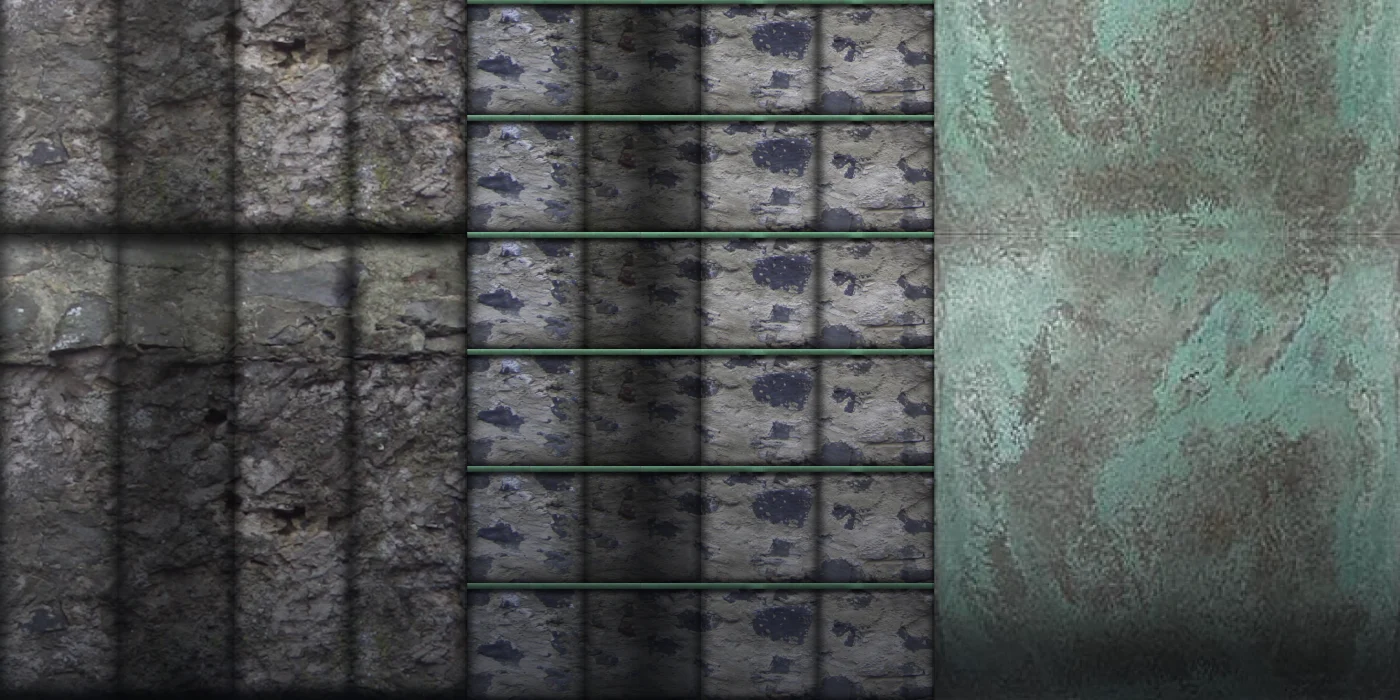 Tudor Wall Set in use