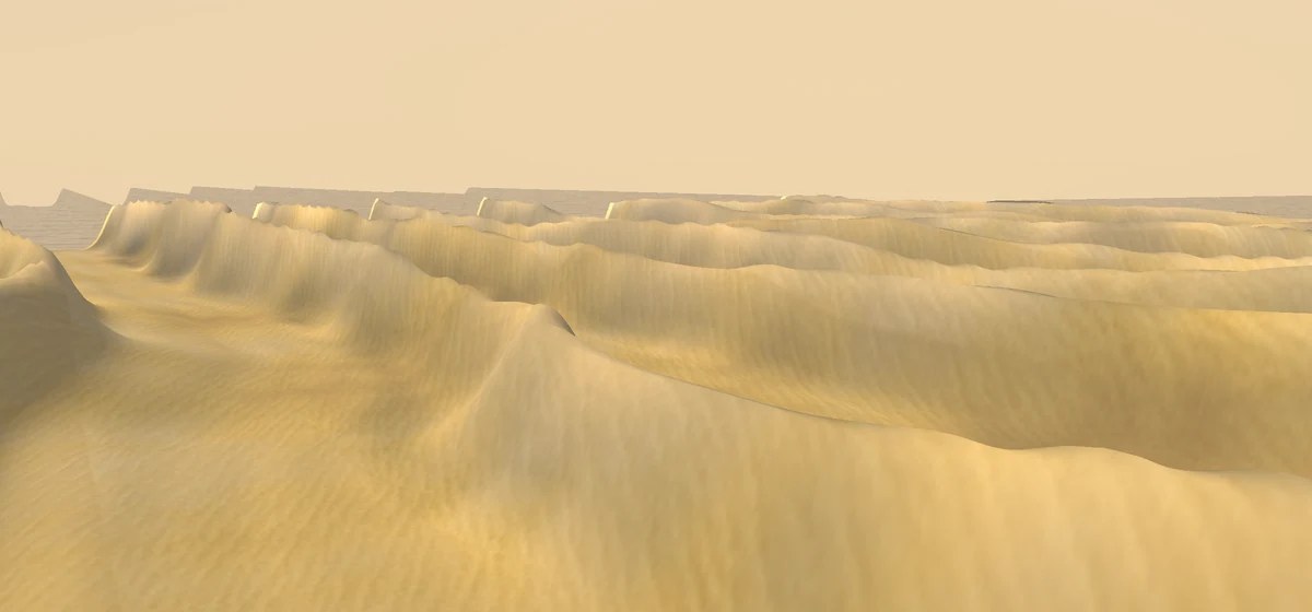 Desert · Late afternoon